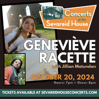 Genvieve Racette with Jillian Matundan at the Sevareid House