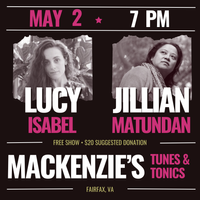 Lucy Isabel & Jillian Matundan at Mackenzie's Tunes & Tonics