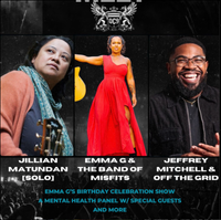 Where Music & Mental Health Meet: Emma G & the Band of Misfits, Jillian Matundan, and Jeffrey Mitchell and Off the Grid Band