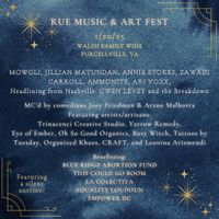 Rue Music & Art Fest: A Protest Concert/Benefit Fundraiser