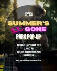Summer's Gone Park Pop-Up