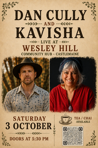 Dan Cully + Kavisha live in Castlemain VIC