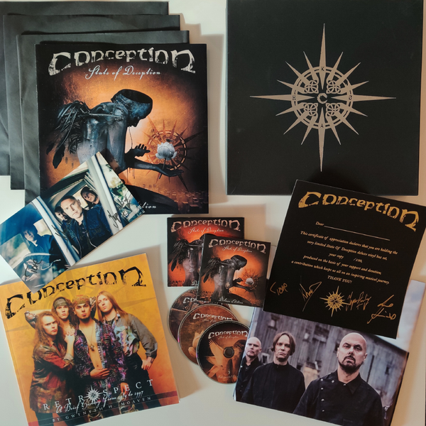 STATE OF DECEPTION Deluxe Boxset 2023 (Triple vinyl, Triple CD, book, poster, signed pic) ONE -1- LEFT!!!