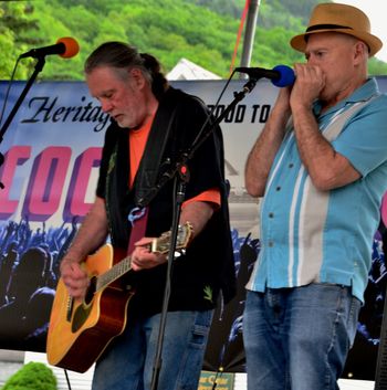With Peter Lind at Pocock Rocks! Music Festival and  Street Fair ~~ June 2019
