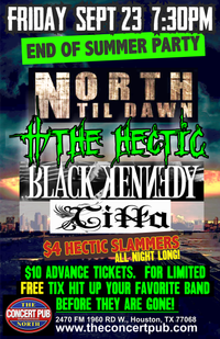 END OF SUMMER PARTY feat. The Hectic