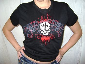 Skull Crow - Baby Doll - Front

