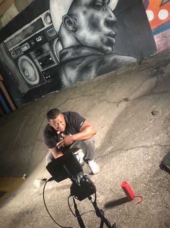 video shoot for 'CREEPSHOW' with ILLA
