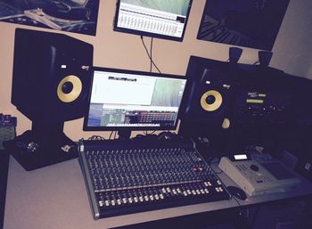 analog set up before I went IN THE BOX.
