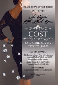 Elegant Little Black Dress - CO$T - Celebrating Our Sisters Together