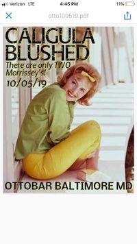 Caligula Blushed (Smiths/Morrissey Tribute) with Lower Wolves (R.E.M. Tribute)