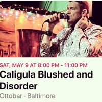 CANCELLED - Caligula Blushed: Tribute to The Smiths & Morrissey with Disorder: Tribute to the Sounds of Joy Division