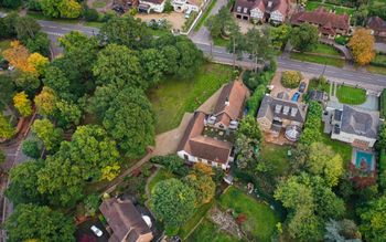 North london aerial photo
