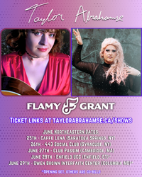 Flamy Grant & Taylor Abrahamse (In person & online)
