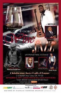 Evening Of Wine & Jazz with Michael Fields Jr. & Friends