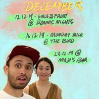 December gigs!