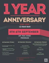 La' Bas Bar 1 Year Anniversary