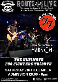 Foo Fighters Tribute + Marstone