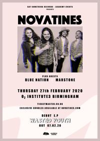 Novatines Wasted Youth EP Tour with Blue Nation