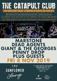 Marstone at the Catapult Club + Penny Drop + Giant & The Georges + Dead Agents