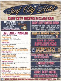 The Drunken Clams rock the SURF CITY HOTEL on Independence Day Eve!!