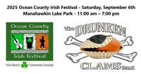 2025 Ocean County Irish Festival - DRUNKEN CLAMS - 4:45 pm - 7 pm
