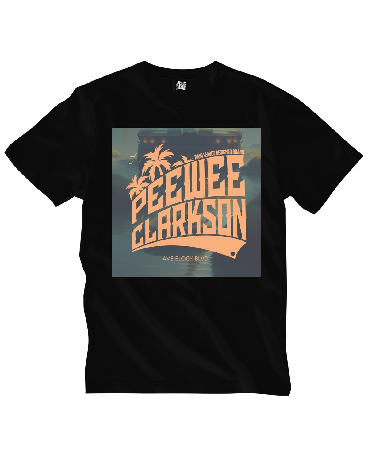 Peewee Clarkson Designer T-shirt (DUSTY ORANGE)