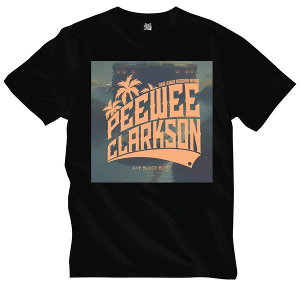Peewee Clarkson Designer T-shirt (DUSTY ORANGE)