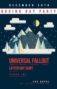 Boxing Day with Universal Fallout