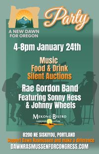 A New Year, A New Dawn!  Rae Gordon, Johnny Wheels, Sonny Hess, Lisa Mann