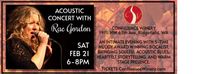 Acoustic Evening with Rae Gordon