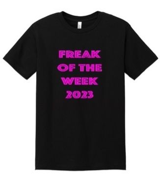 Freak of the Week 2023 Black Rock 'n Roll T