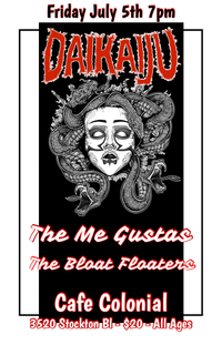 Capital City Surf Clash - Daikaiju / The Me Gustas / The Bloat Floaters