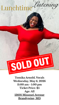 Lunchtime with Tomika Arnold Concert 