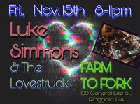 Luke Simmons & the Lovestruck at Farm to Fork