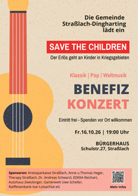 Save the Children: Benefizkonzert 2026