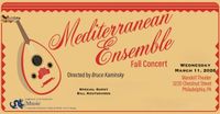 Drexel University Mediterranean Ensemble Concert 