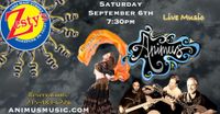 ANIMUS and Belly Dancer Amalia live at Zesty’s!