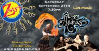 ANIMUS with Belly Dancer Amalia at Zesty’s!