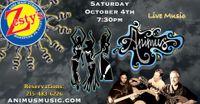 Live at Zesty’s: ANIMUS!