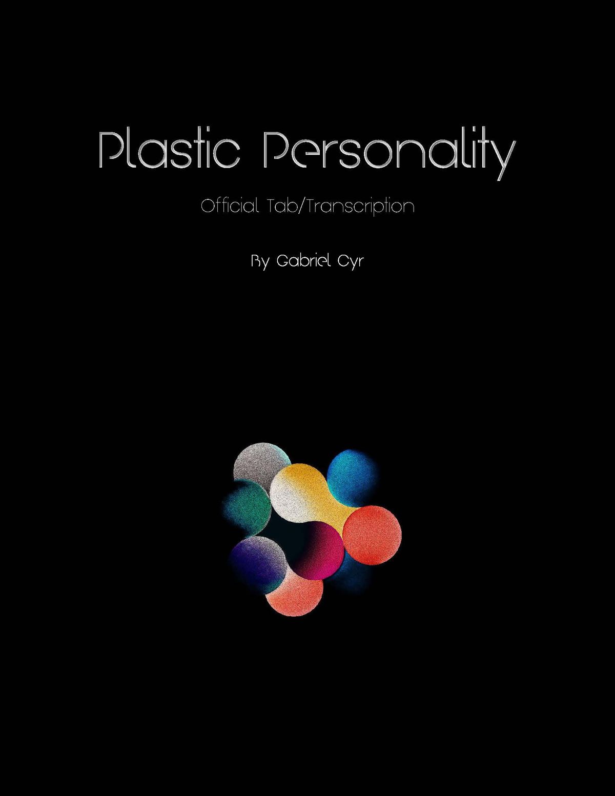 Plastic Personality Transcription 