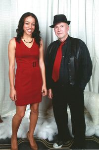 Katja and Moi and HorseShoe Casino in the Diamond Lounge