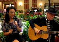 Katja and Moi at Jack Binion's in Horseshoe Casino