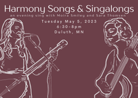 Harmony Songs & Singalongs: An evening sing with Moira Smiley and Sara Thomsen