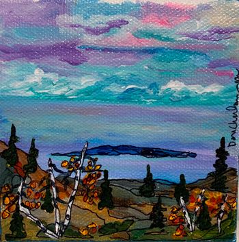 Sold...Roussain Island/Lake Superior" ...
