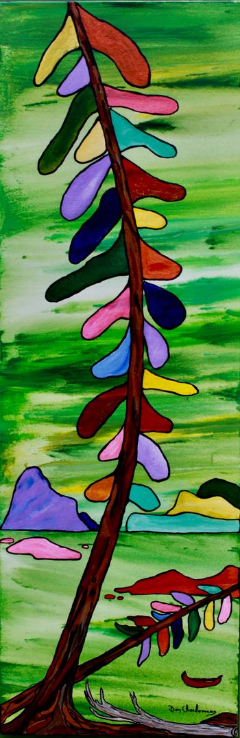 "Shoreline of The Soul" series ...12"x36" acrylic on canvas...celebrating the mystical Lake Superior Coastline
Sold
