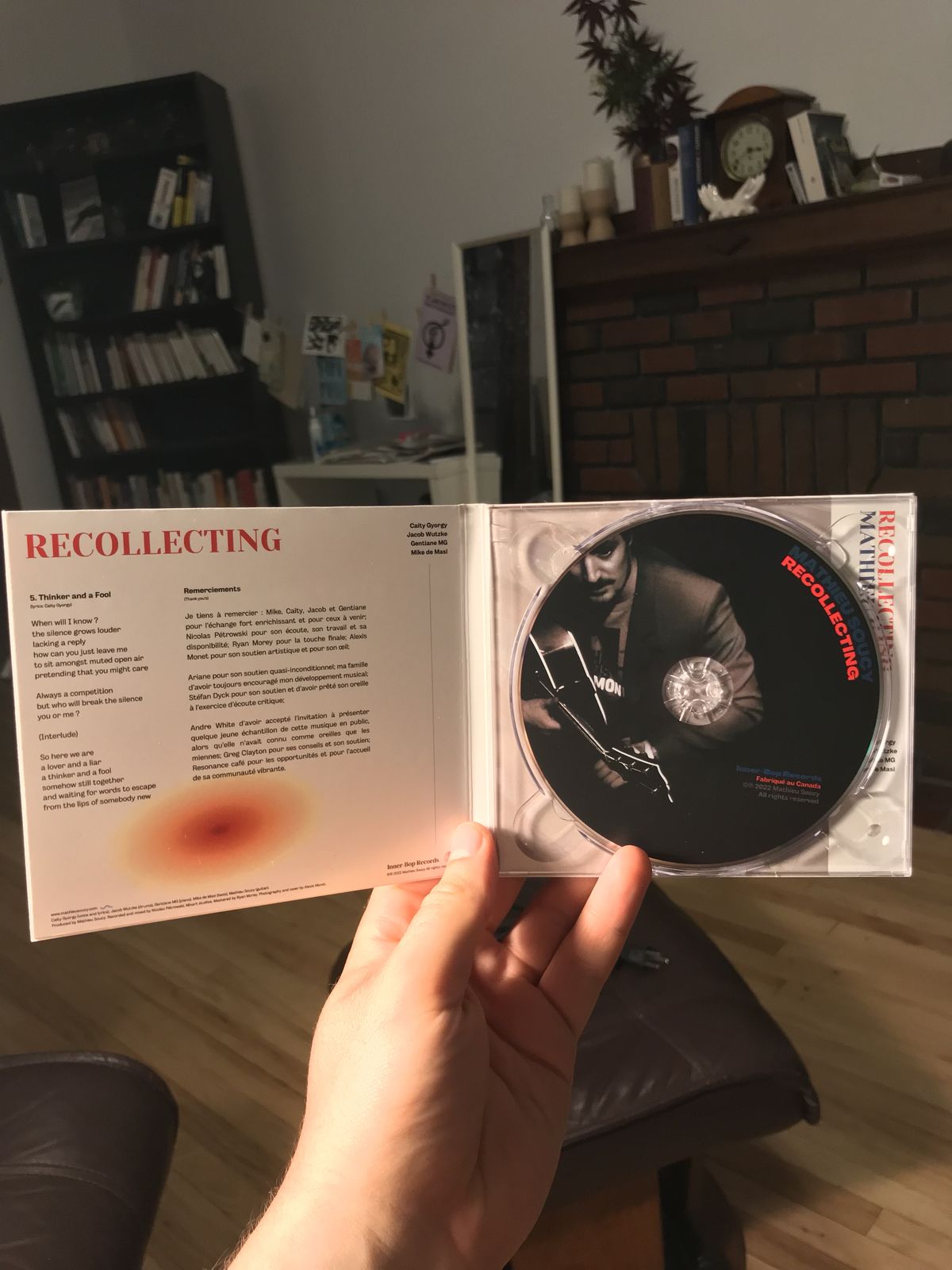 Recollecting : Physical (mailed CD)