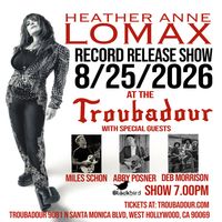 LOS ANGELES RECORD RELEASE at The Troubadour