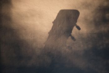 Ghost guitar - a shadow cast
