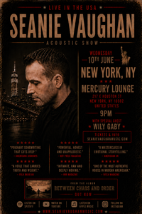 Seanie Vaughan - Solo Acoustic Tour