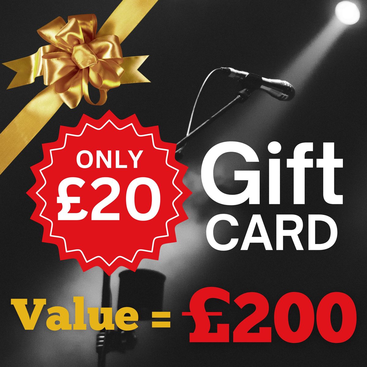 Gift Card £200 ONLY £20 - Black Friday Blitz 
